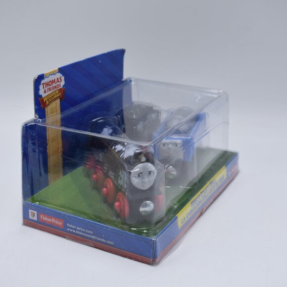 Hiro's Sticky Spill Fisher Price Thomas & Friends Wooden Railway Train Engine - Picture 8 of 11